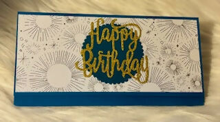 GREETING CARD "HAPPY BIRTHDAY"
