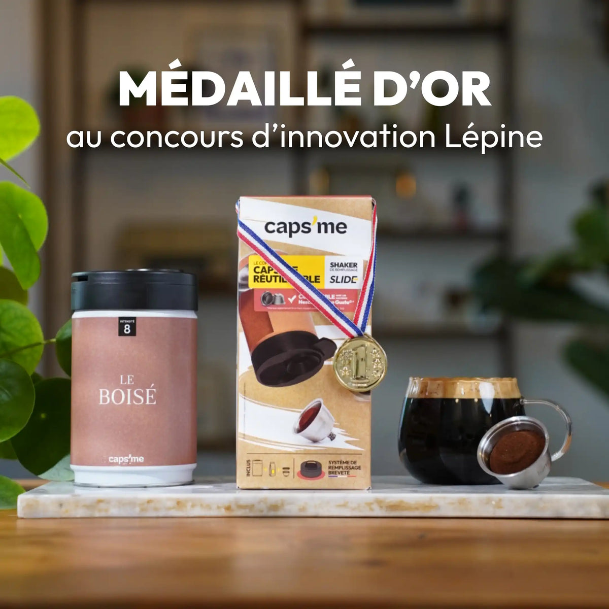 Coffret Caps'me Slide compatible Nescafé® Dolce Gusto®