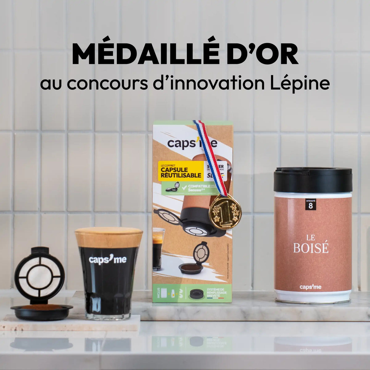 Coffee pod gift set compatible with Senseo®*