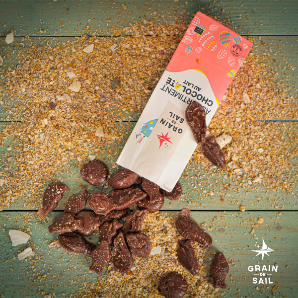 Assorted Milk Chocolate Pouch - 150g - Organic