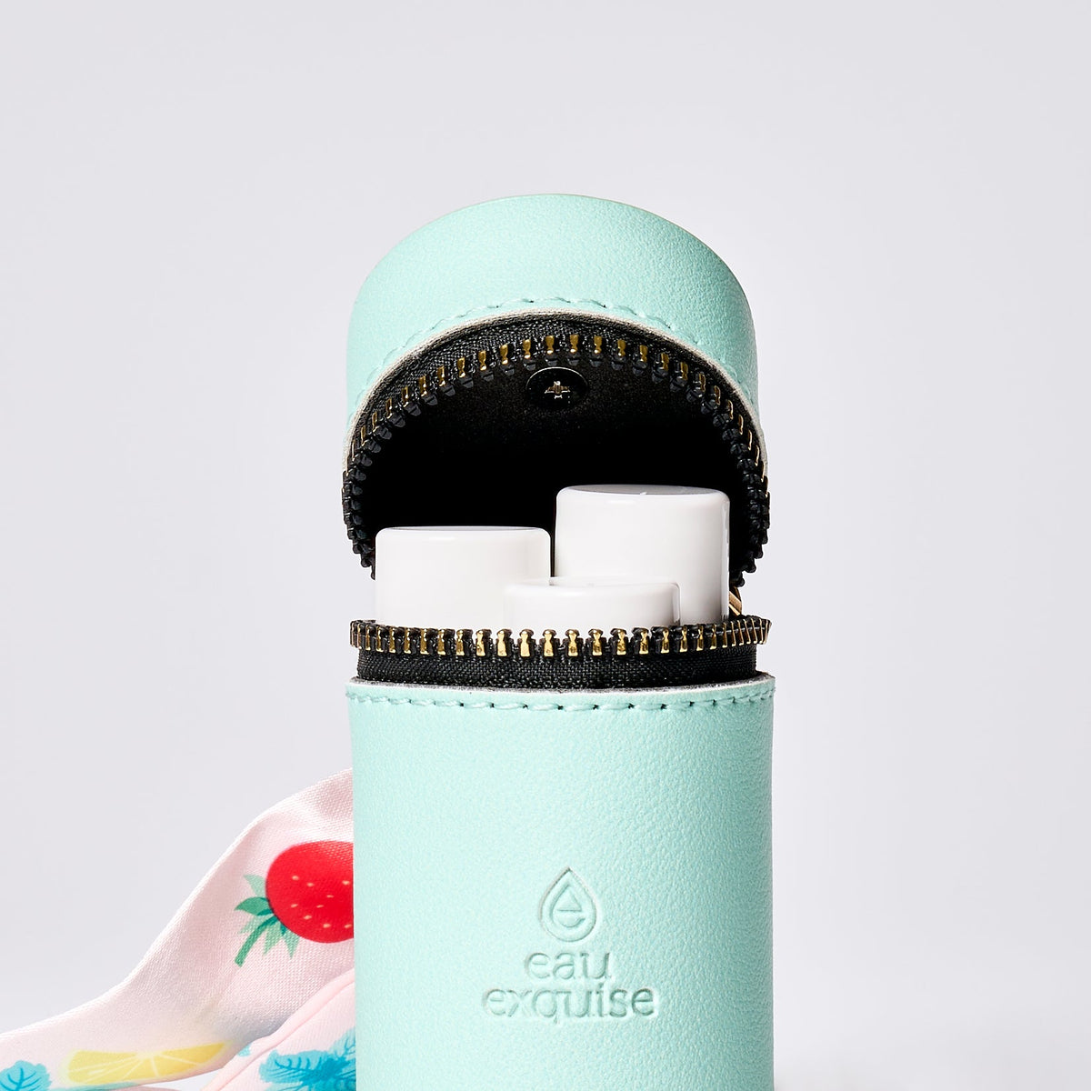 3 Vial Carrying Case Keychain
