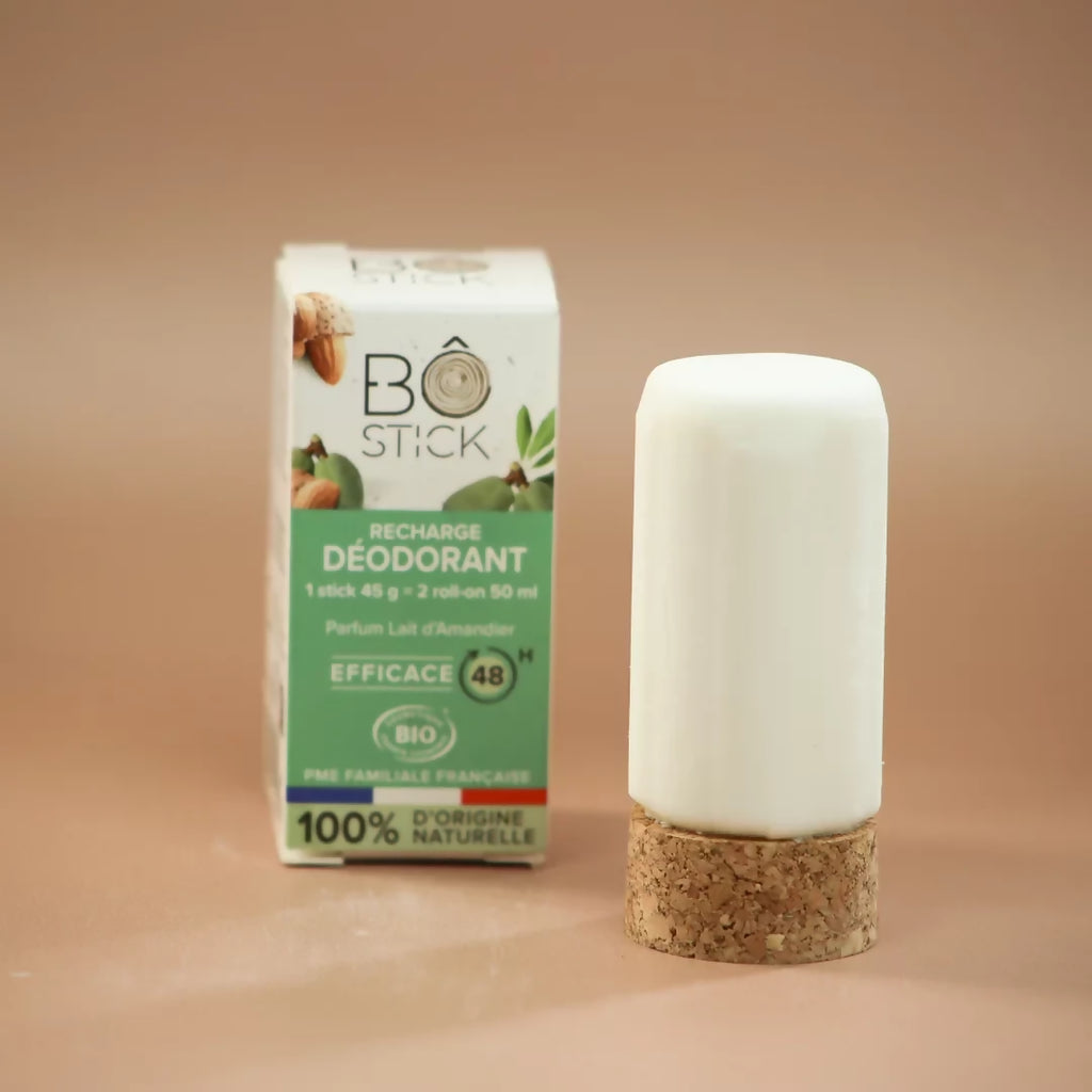 BÔ New formula – Solid deodorant refill almond milk