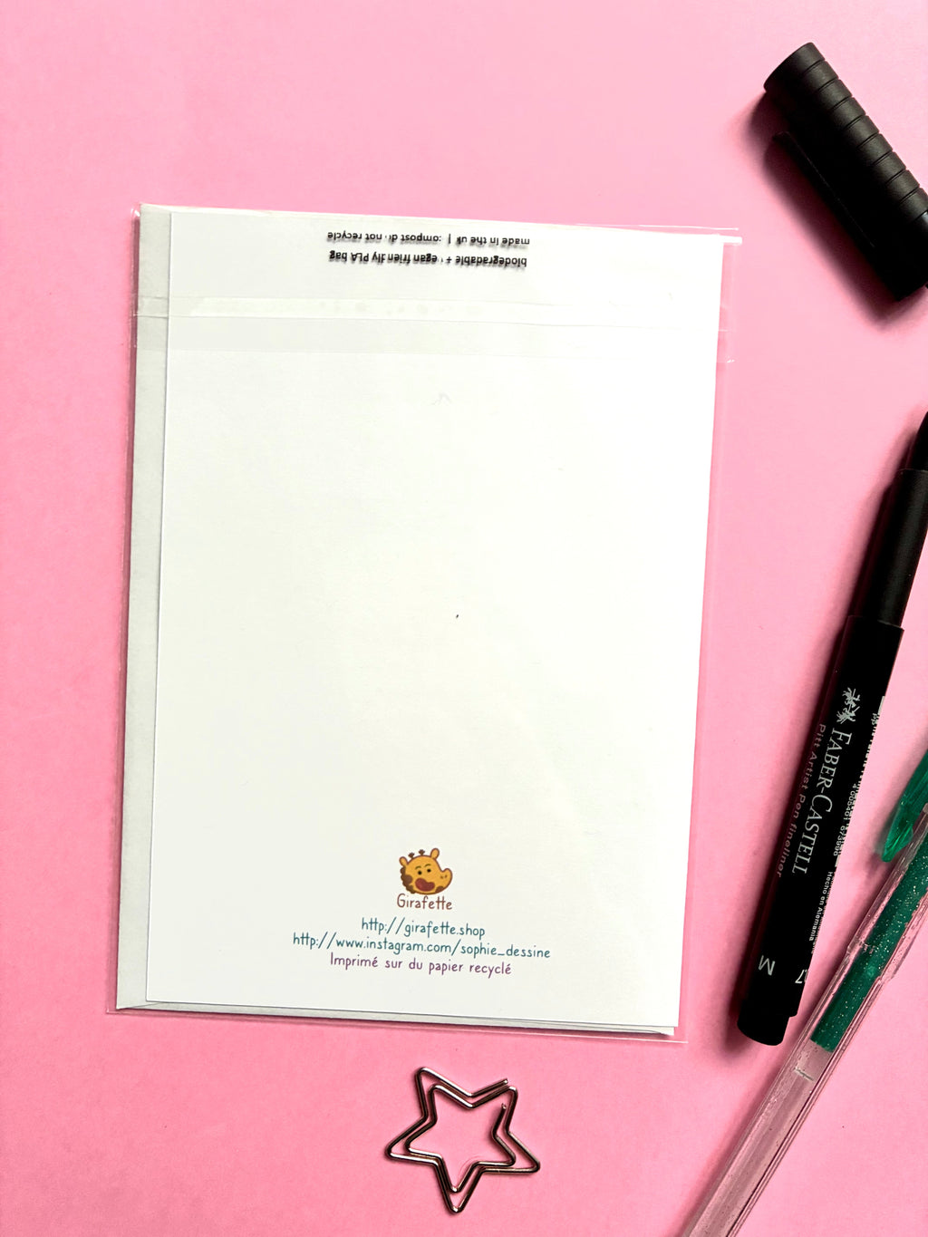 Carte « sauvez les animaux »