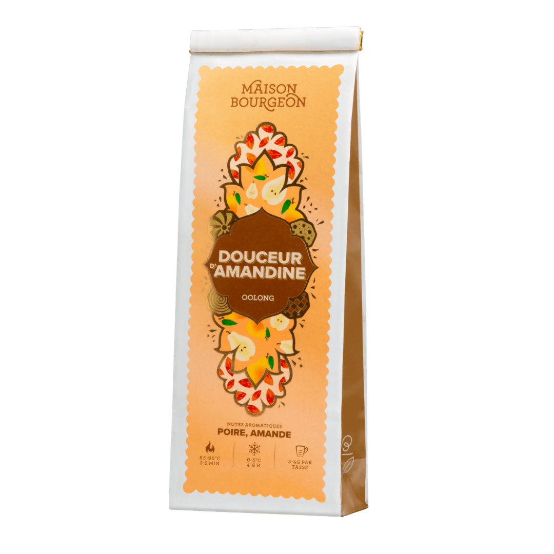 Thé Oolong Douceur d'Amandine - Amande & Poire - Sachet 100g