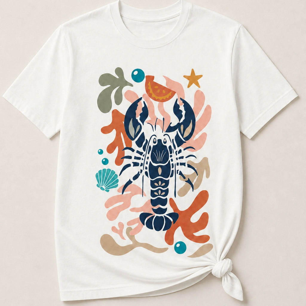 KIt POCHOIRS A4 - AUGUSTIN le Homard collection 'les trésors du large'