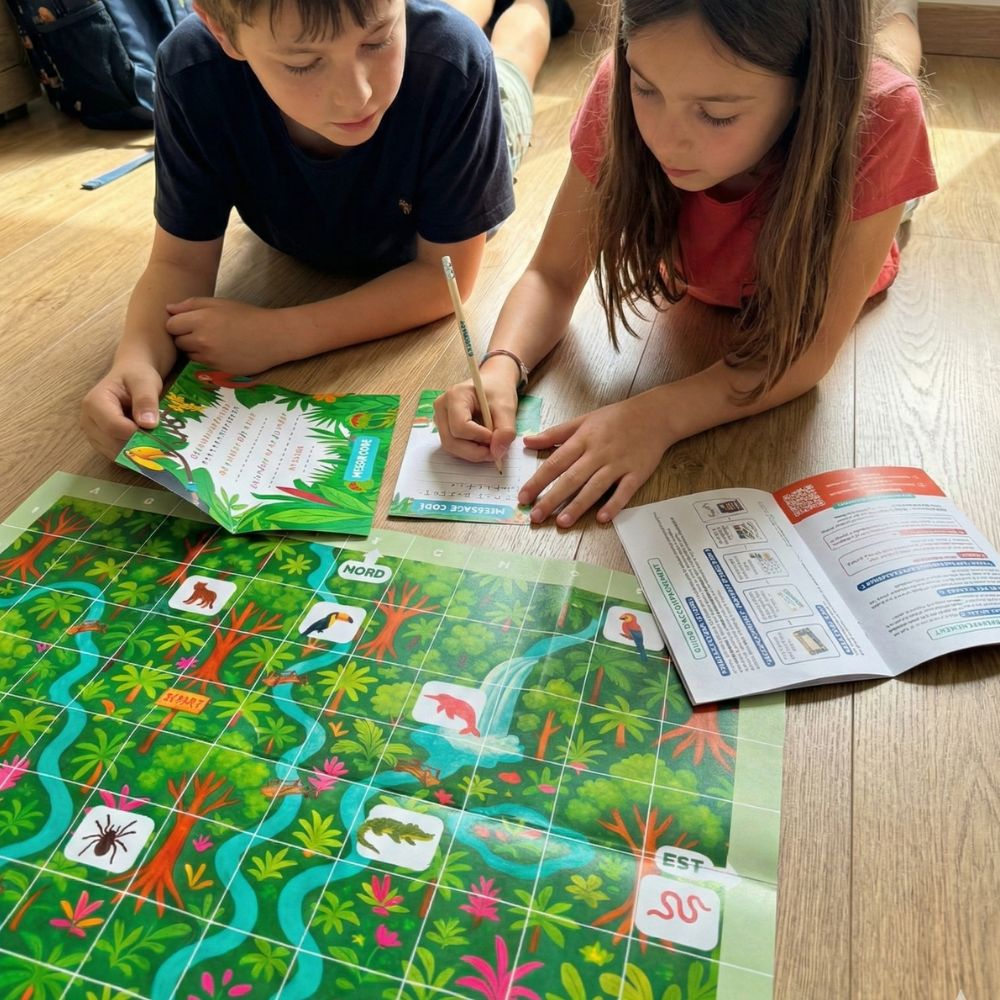 Escape game enfant 12-14 ans - Forêt Amazonienne - Coffret prêt à jouer | Explorador