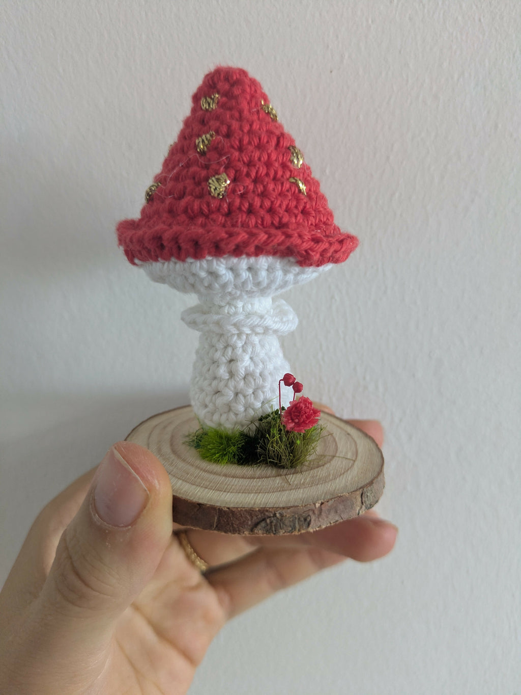 Champignon sur socle