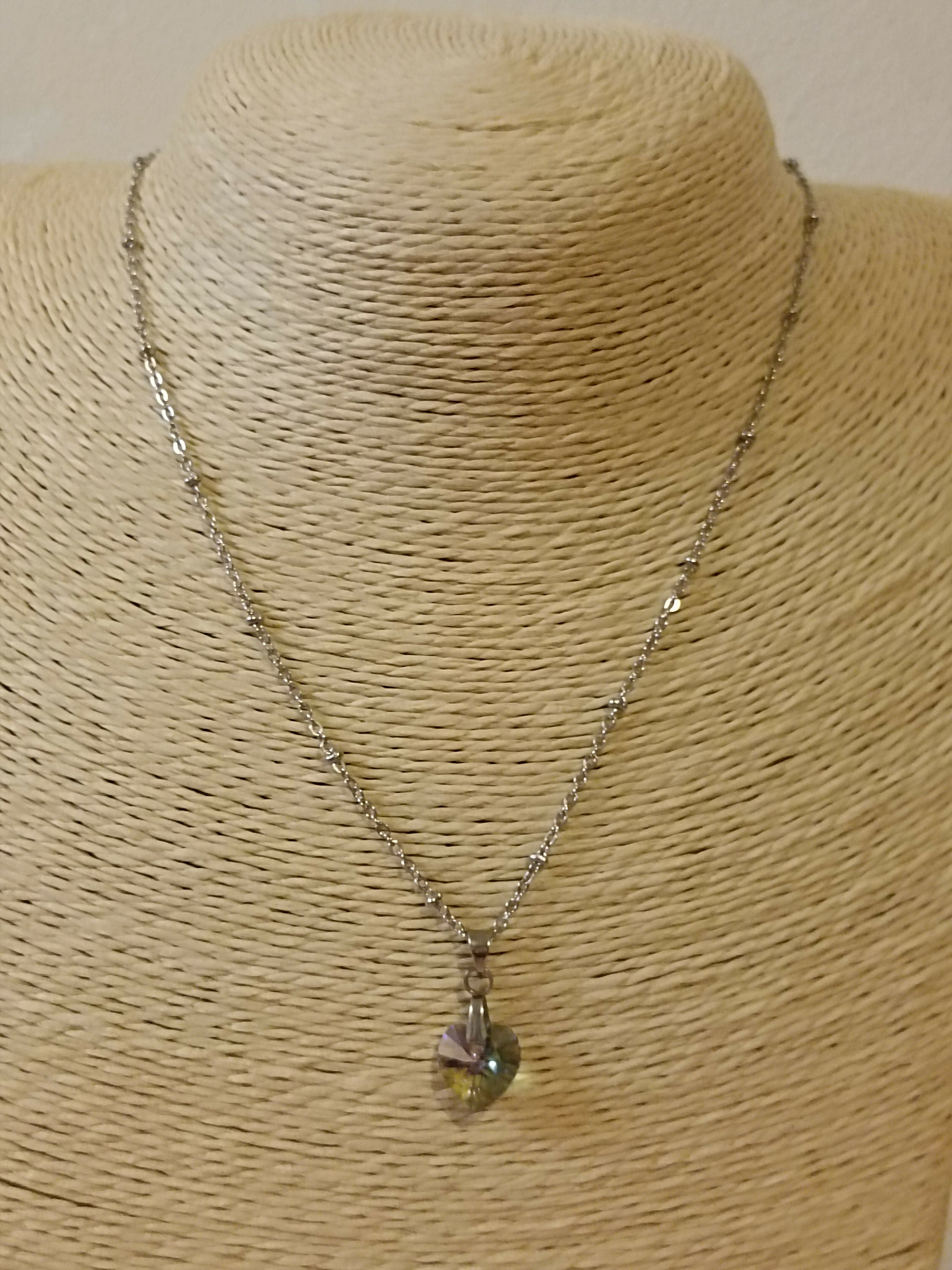 MEL/CCA Collier Cœur Argent