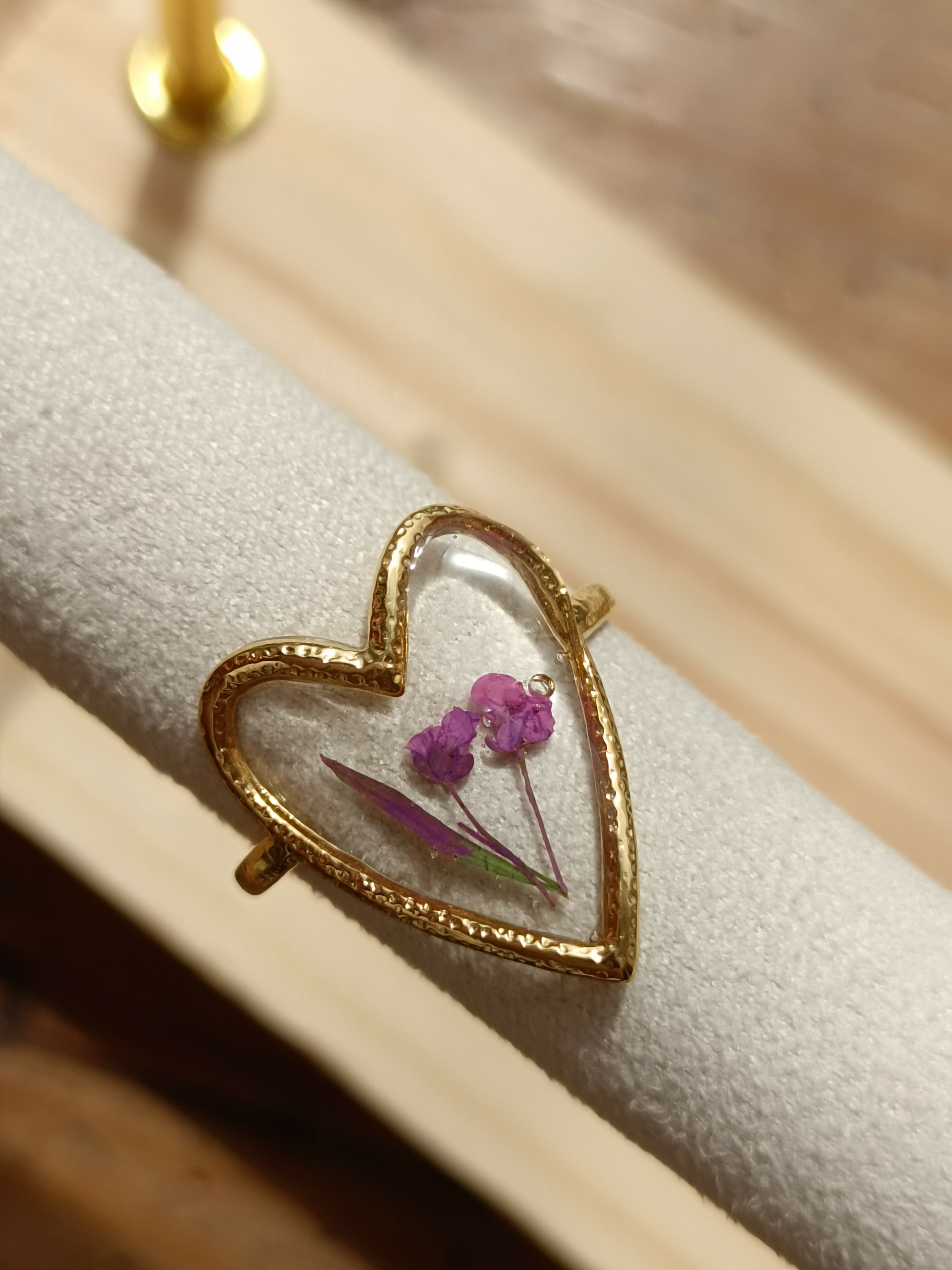 MEL/BCM Bague Cœur Martelé