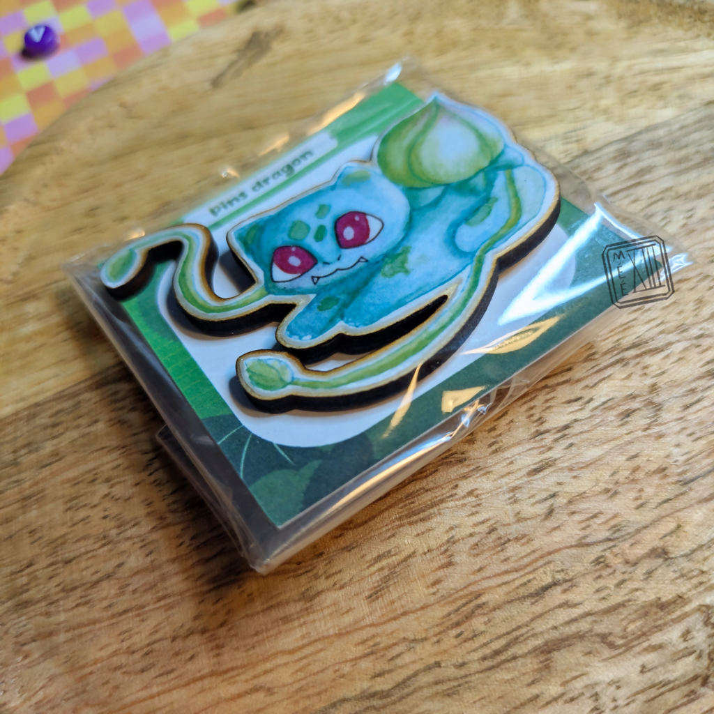 Pin's petit monstre vert