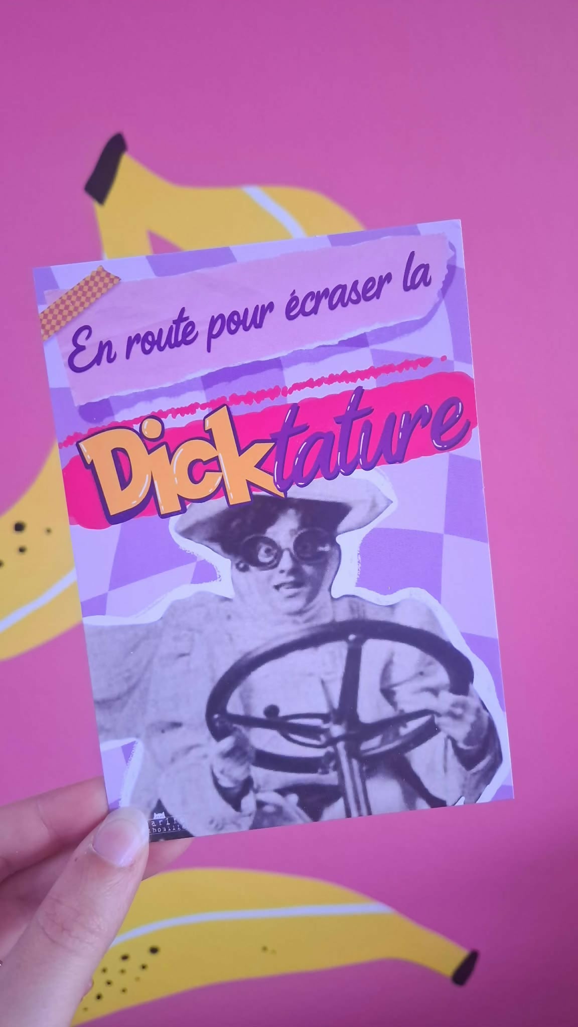 Carte postale Ecraser la dicktature