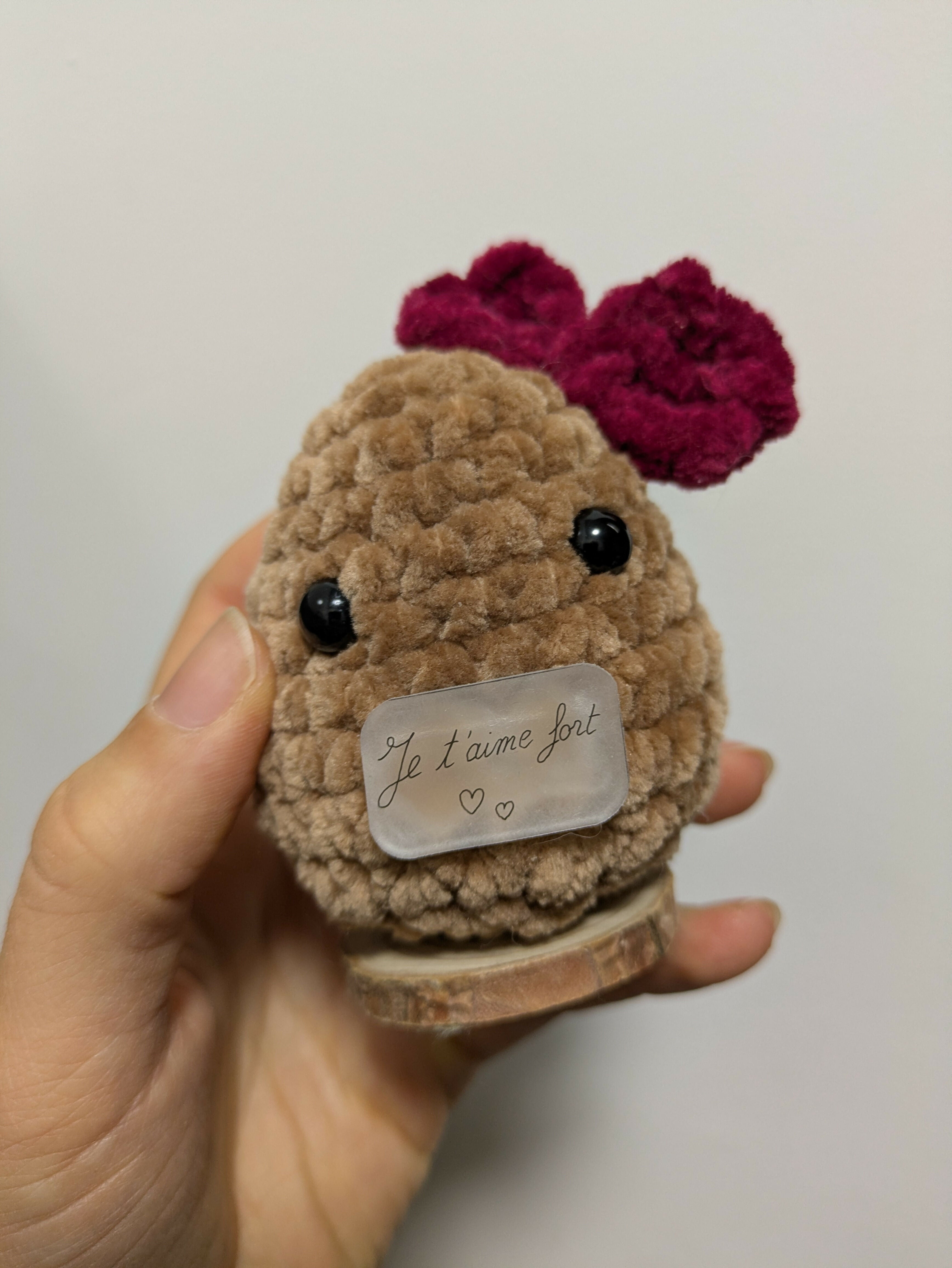 peluche positive toute douce