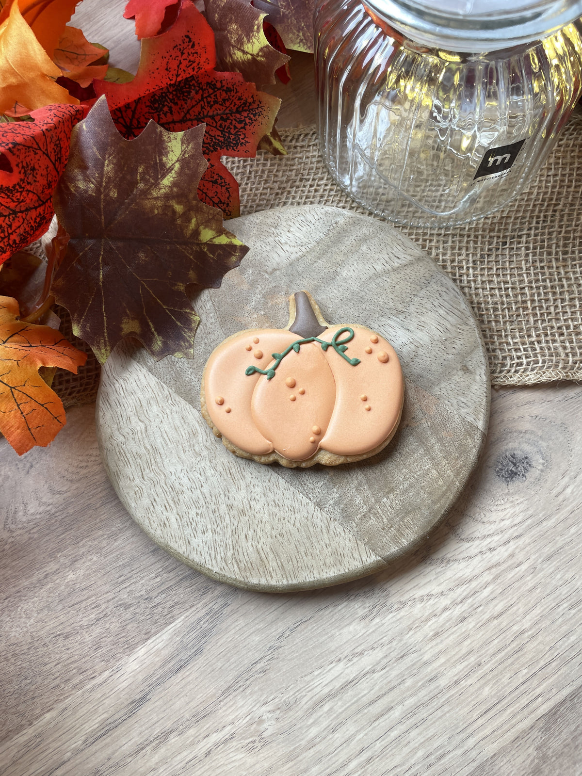 Citrouille - Biscuit décoré