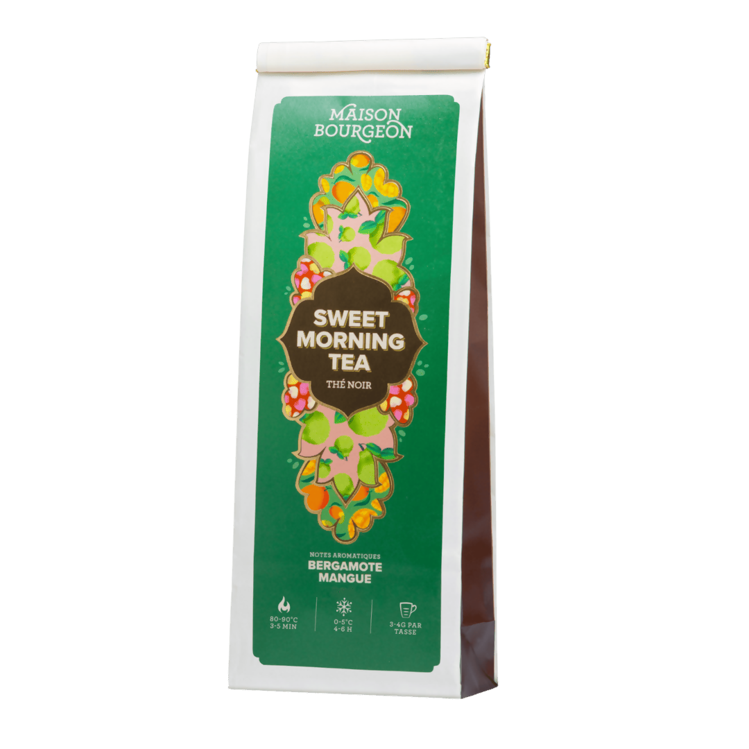 Thé Noir Bergamote et Mangue - Sweet Morning Tea - Sachet 100g