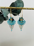 "Owl" Hoop Earrings