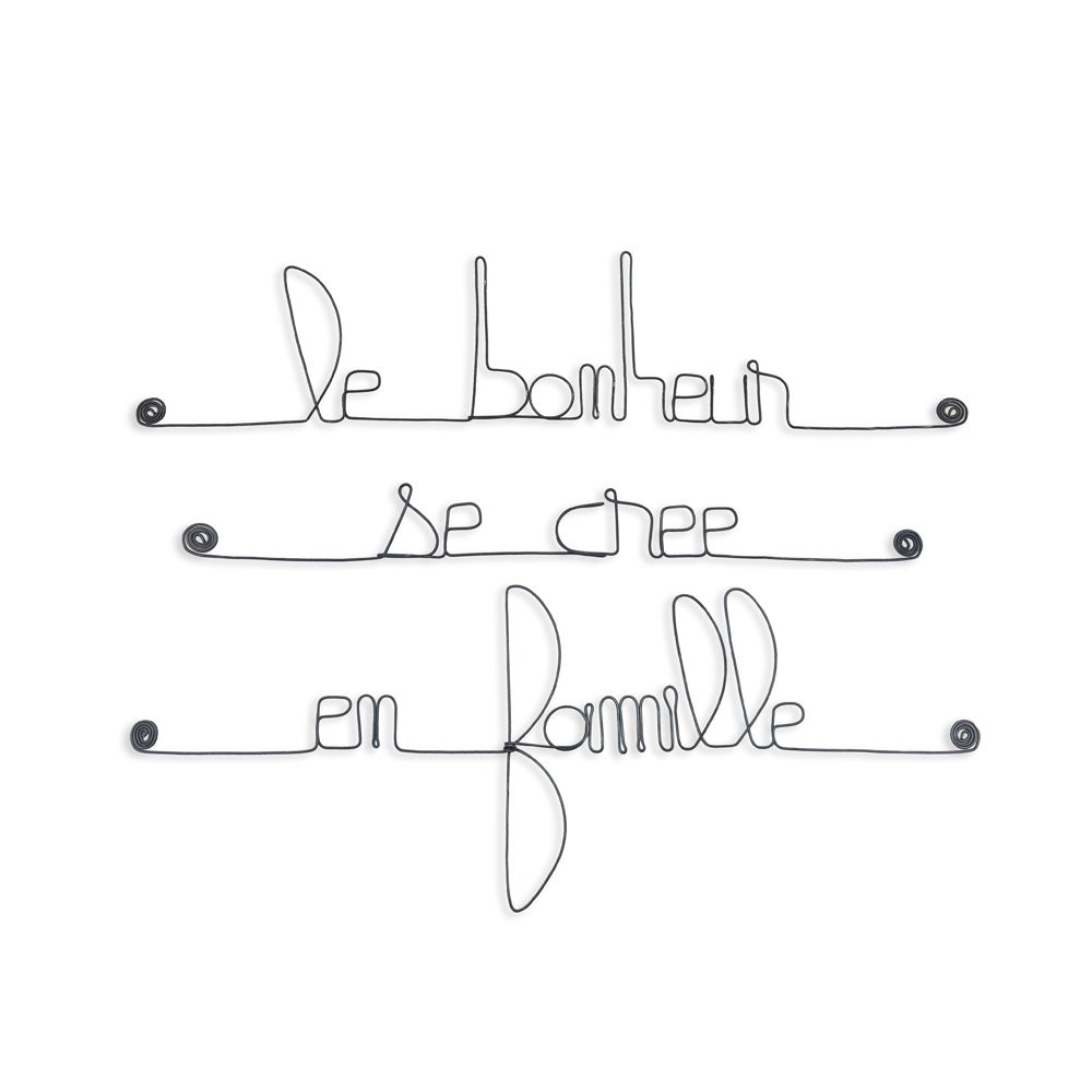 Citation en fil de fer
