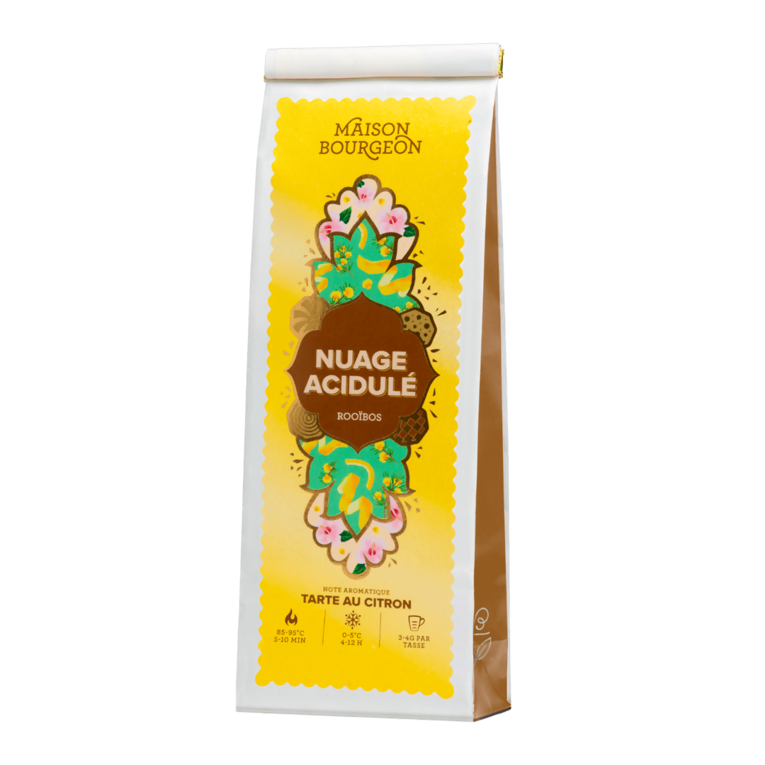 Thé Rooïbos Nuage Acidulé - Tarte au citron - Sachet 100g