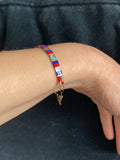 Multicolor "Mini Peruvian" bracelet