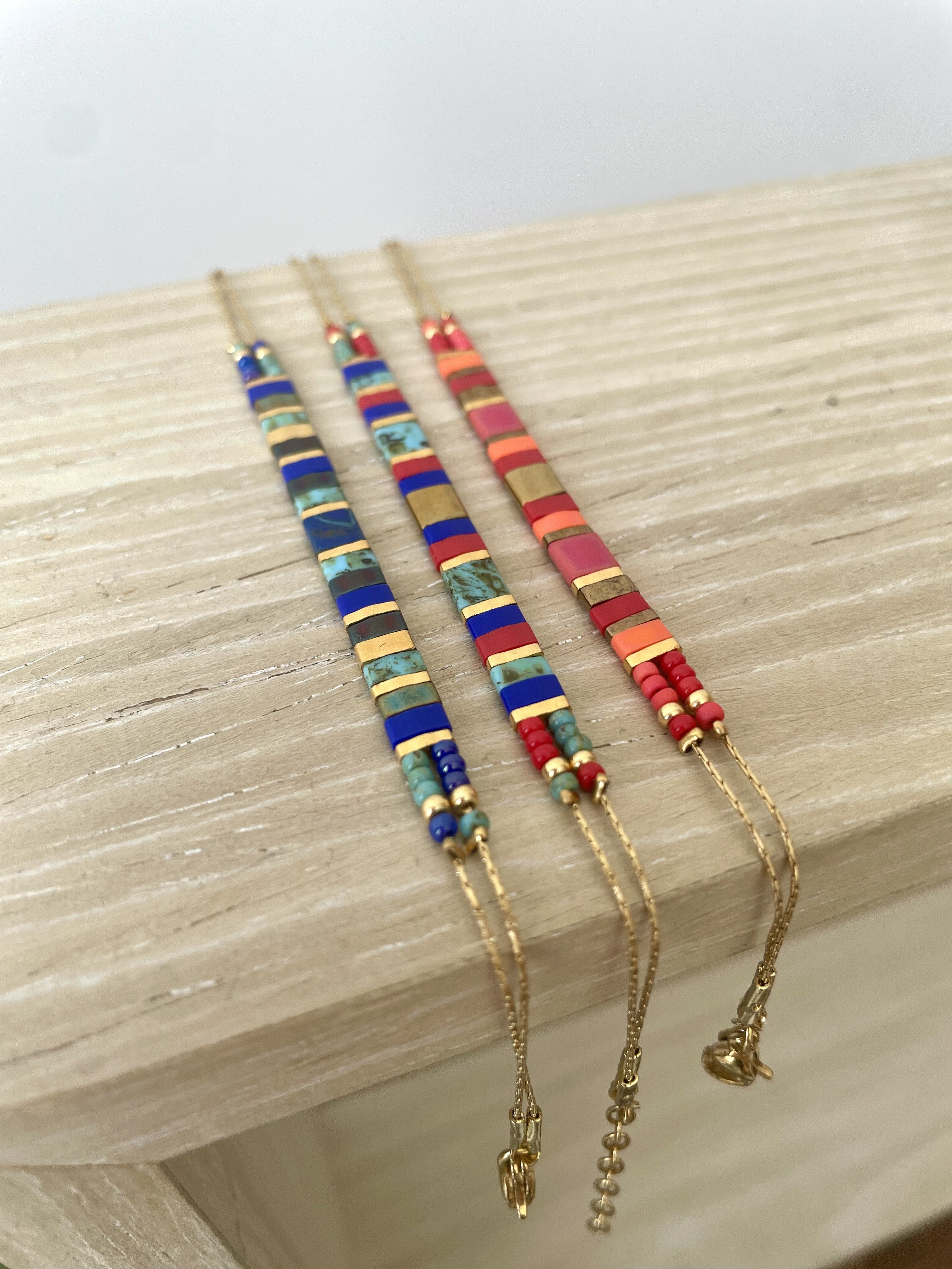Multicolor "Mini Peruvian" bracelet