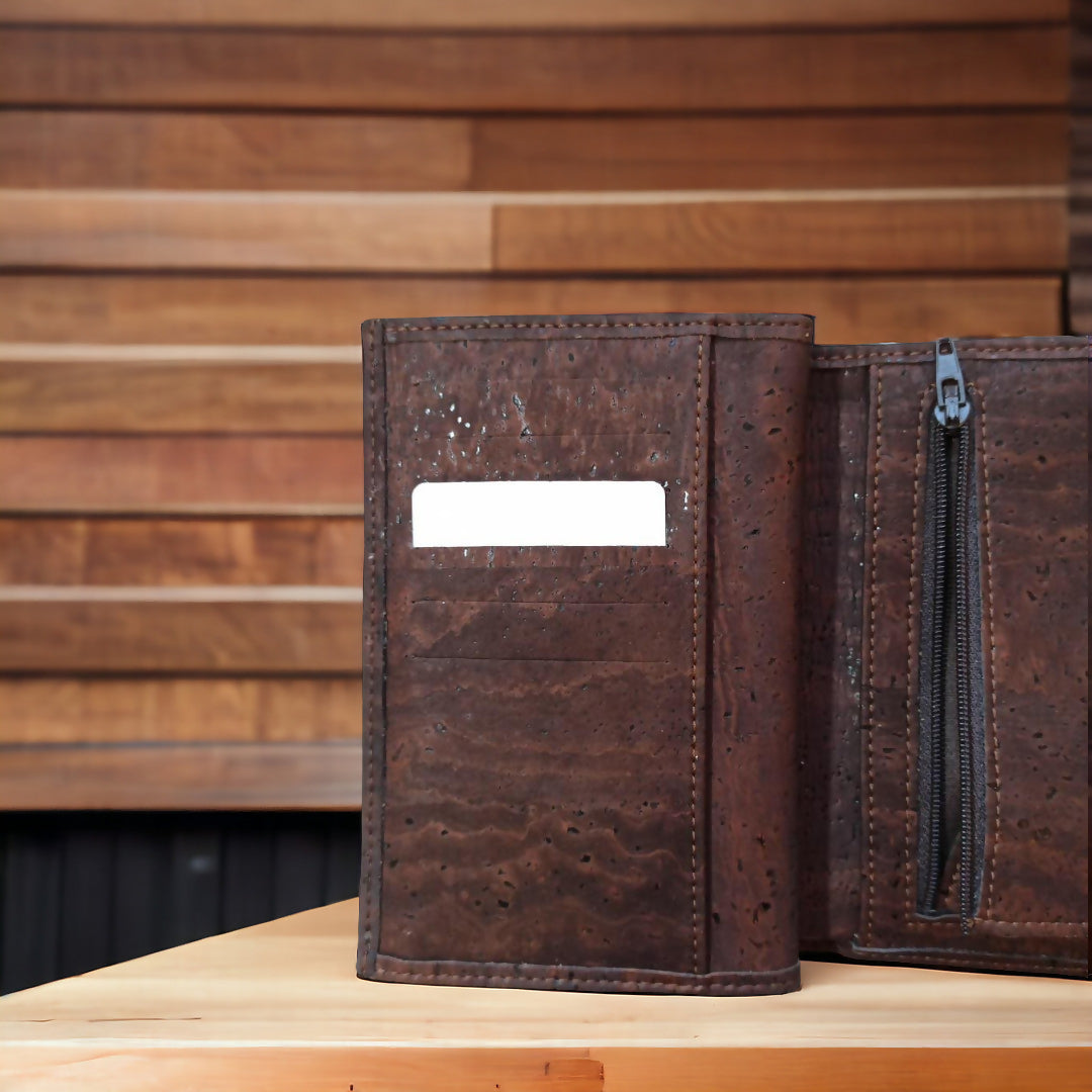 Large cork wallet, Nathan
