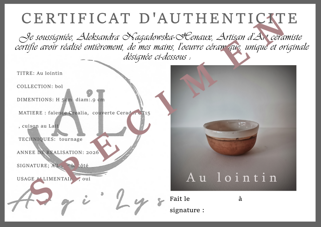 Bol Au lointain