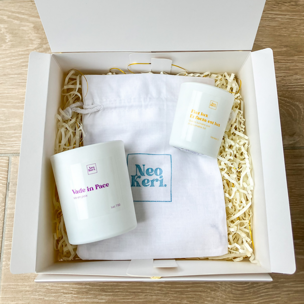 Coffret Les Versets · "Vade in Pace" et "Fiat Lux et facta est lux"