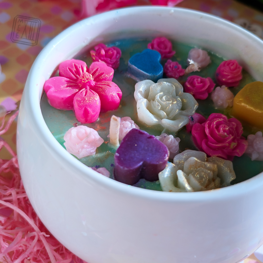 Bougie Jardin fleuri