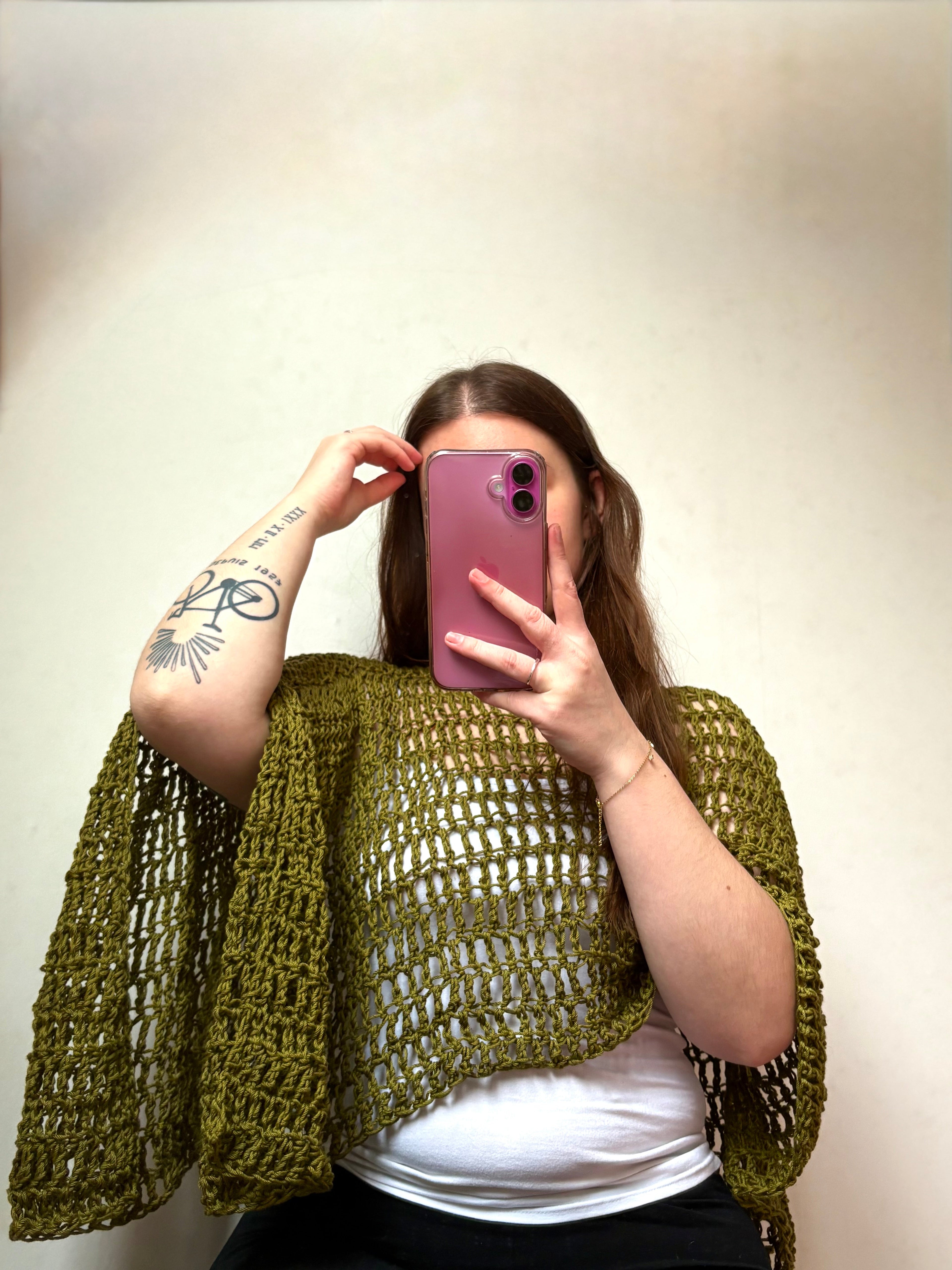 Mesh poncho