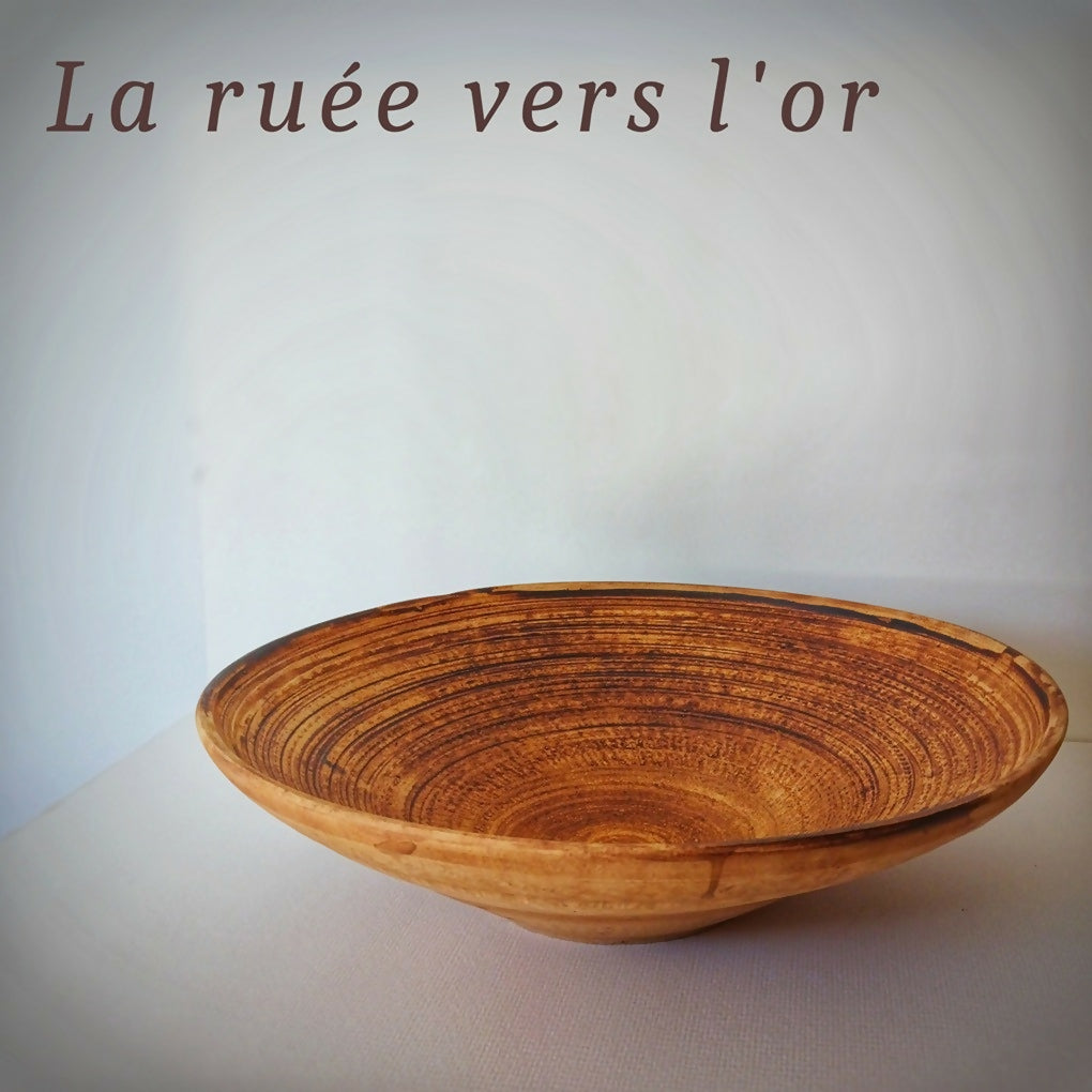Le plat La ruée sur l'or