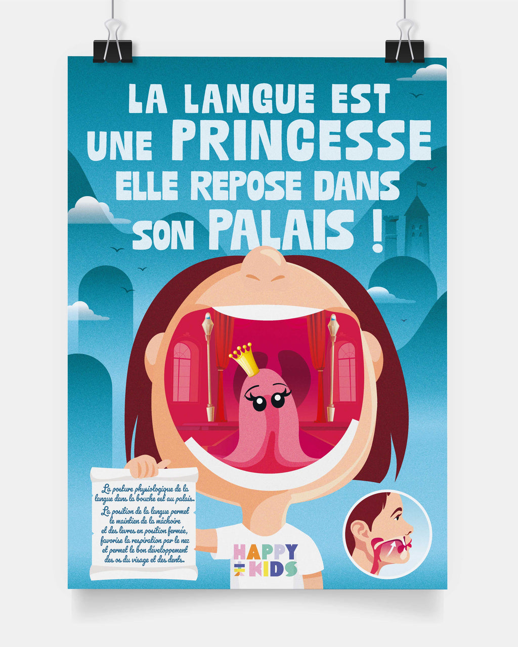 La Langue Princesse - Affiche