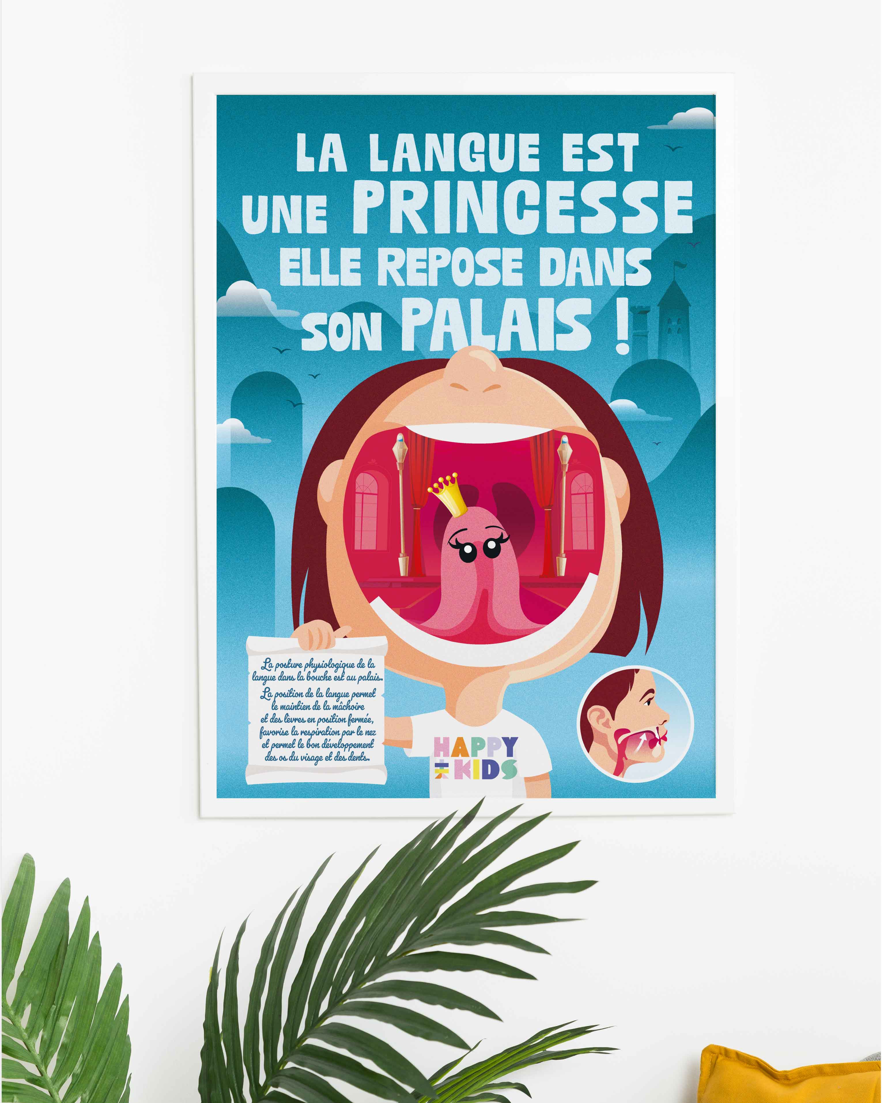 La Langue Princesse - Affiche