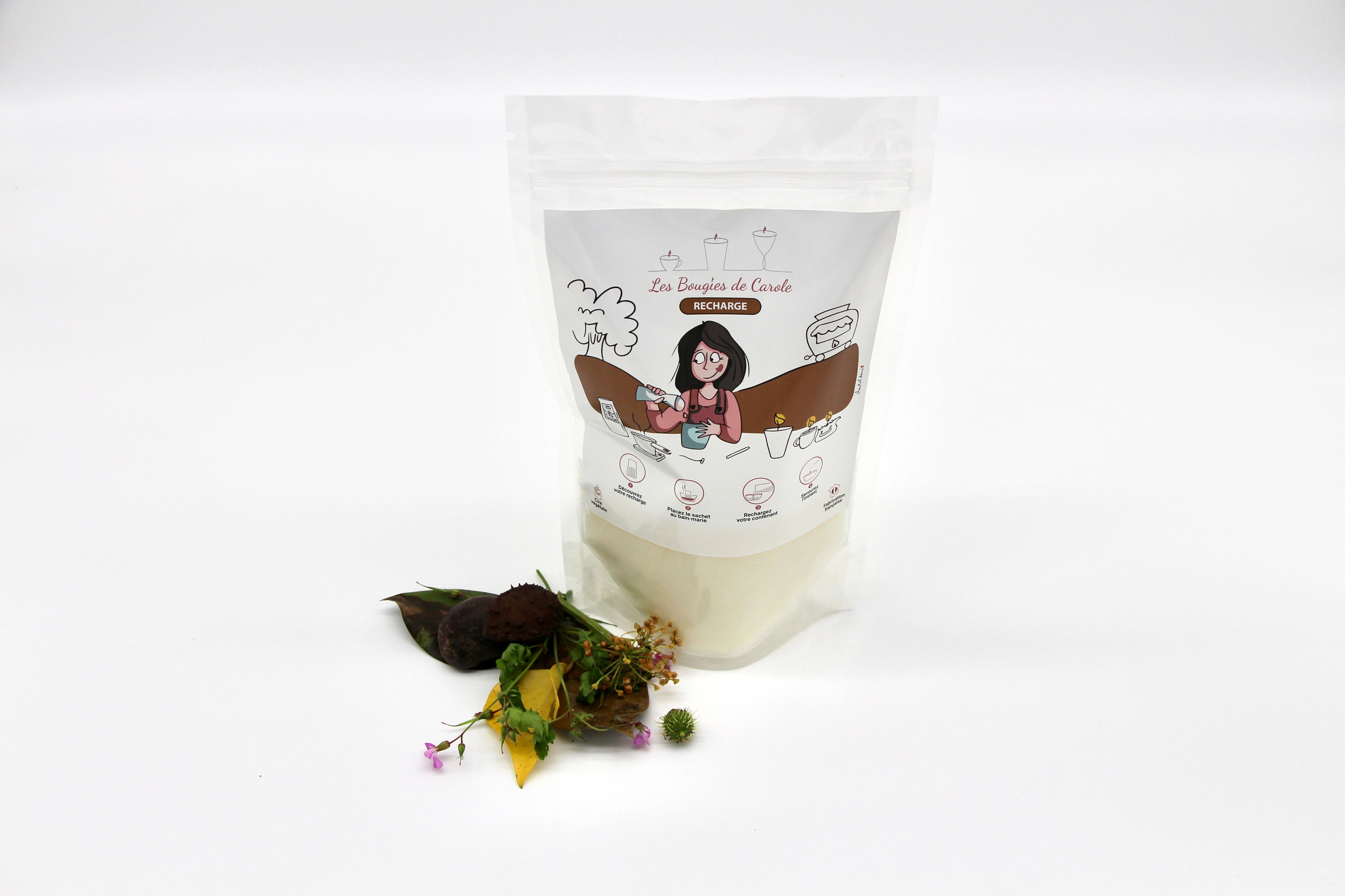 RECHARGE DE BOUGIE PARFUMÉE - SUR COMMANDE