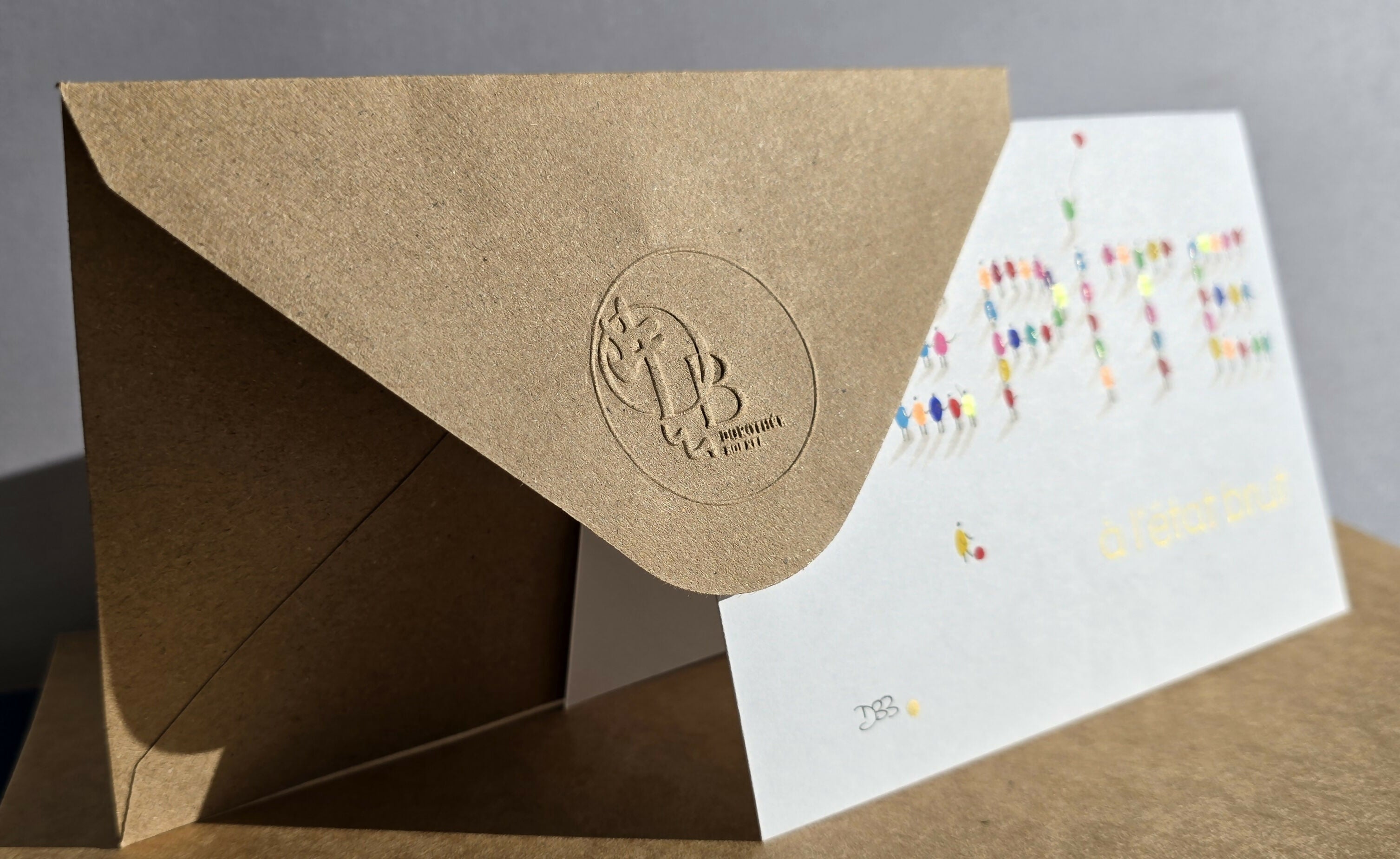 Kind Words Card + Kraft Envelope