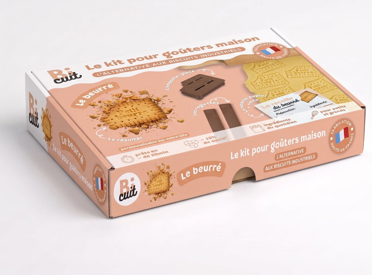 Coffret Beurré (emporte-pièce, recette et réglettes)