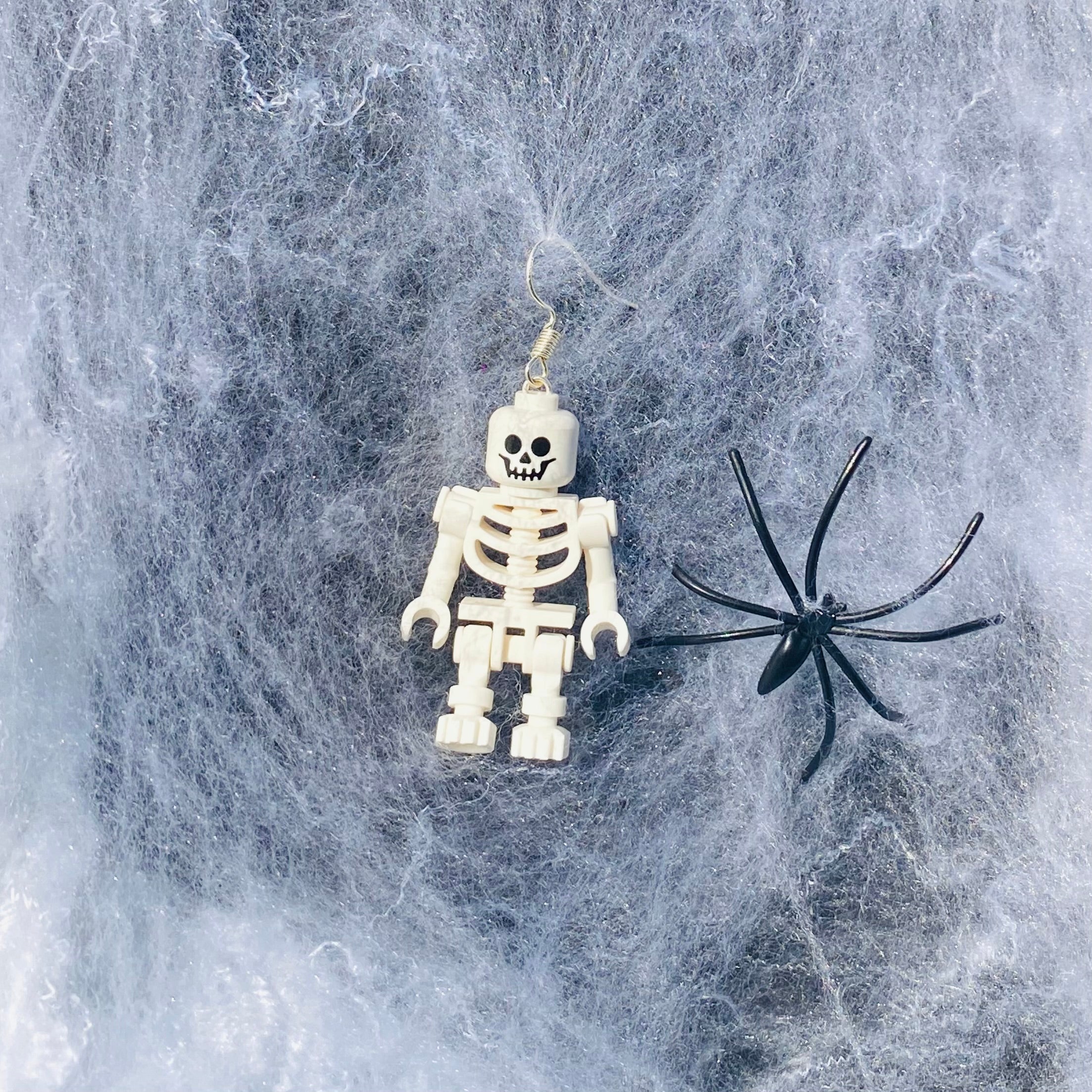 Lego® Skeleton Earring
