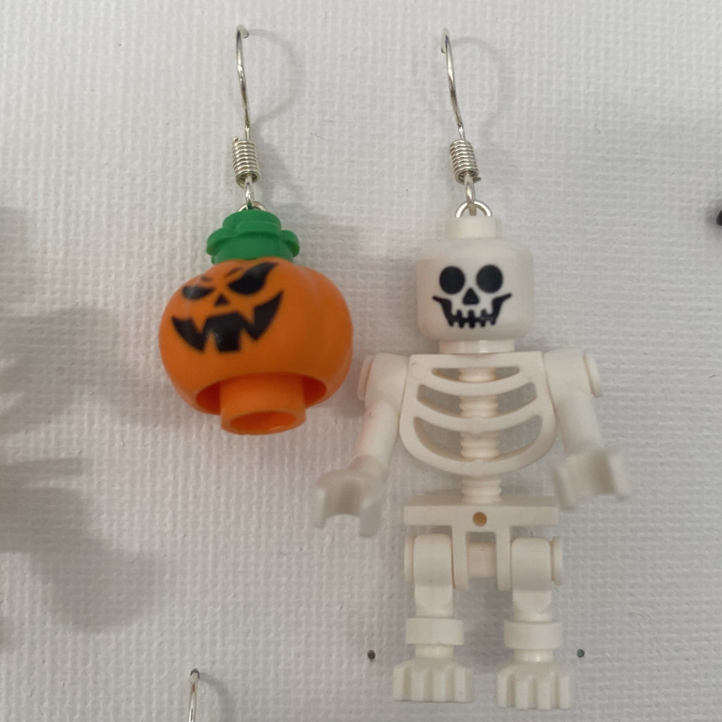 Lego® Skeleton Earring