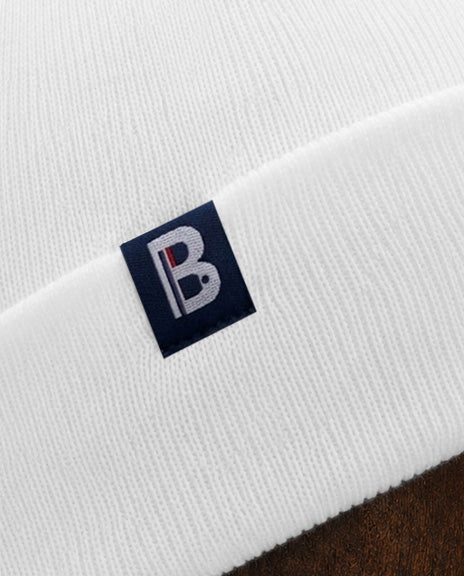 Bonnet marin blanc