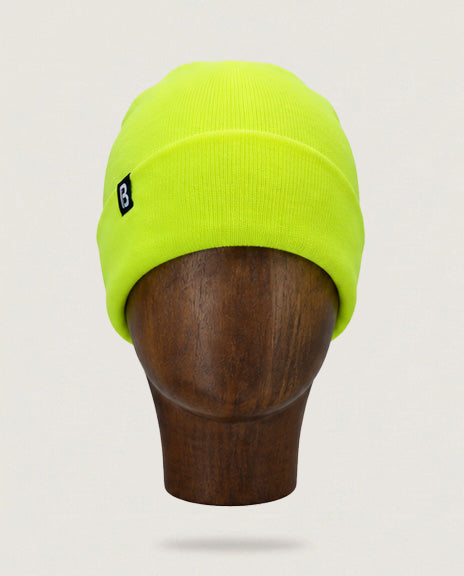 Bonnet fluo jaune