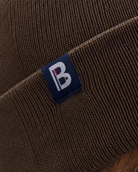 Bonnet marin marron