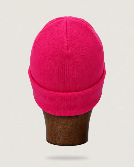 Bonnet fluo rose