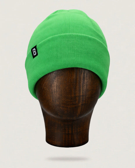 Bonnet fluo vert