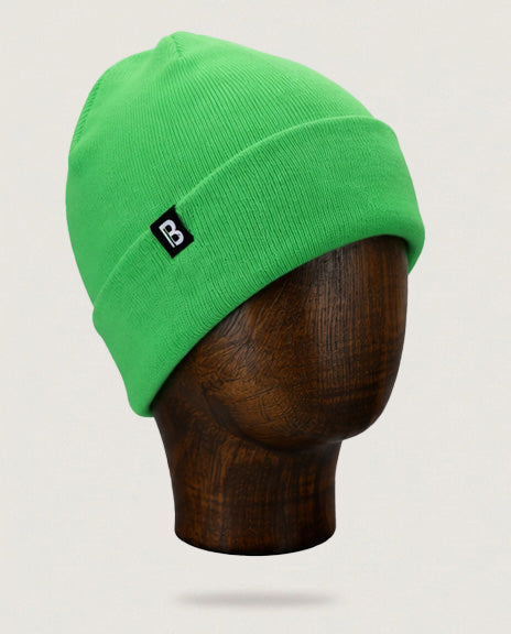 Bonnet fluo vert