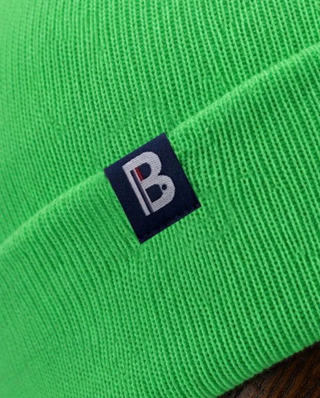 Bonnet fluo vert