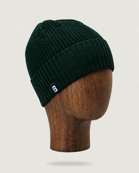 Bonnet vintage vert