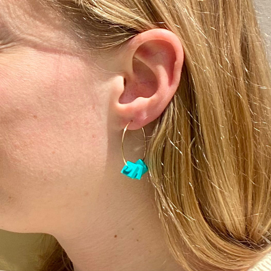 Gold Creole Earrings - The Players