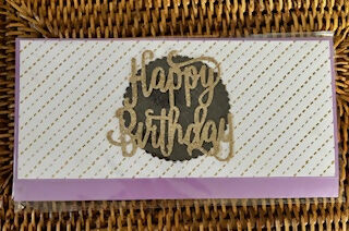 GREETING CARD "HAPPY BIRTHDAY"