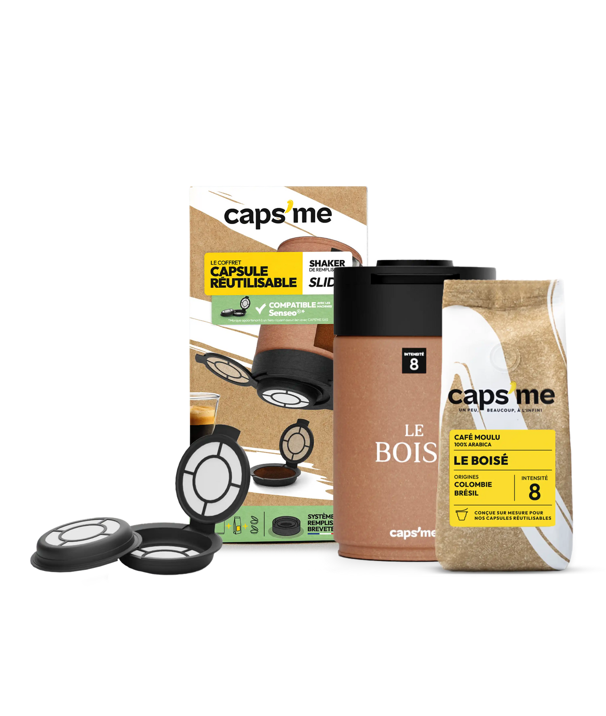Coffee pod gift set compatible with Senseo®*