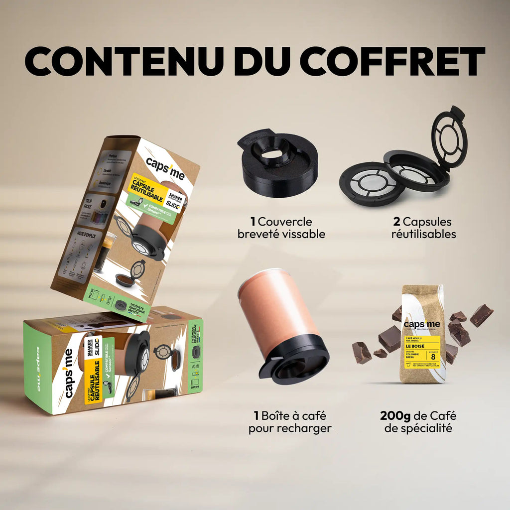 Coffee pod gift set compatible with Senseo®*