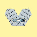 BabyPlops Ancres Moustaches - Lunettes de piscine bébé