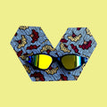 Wax Design Rouge Jaune - Lunettes de piscine Adulte